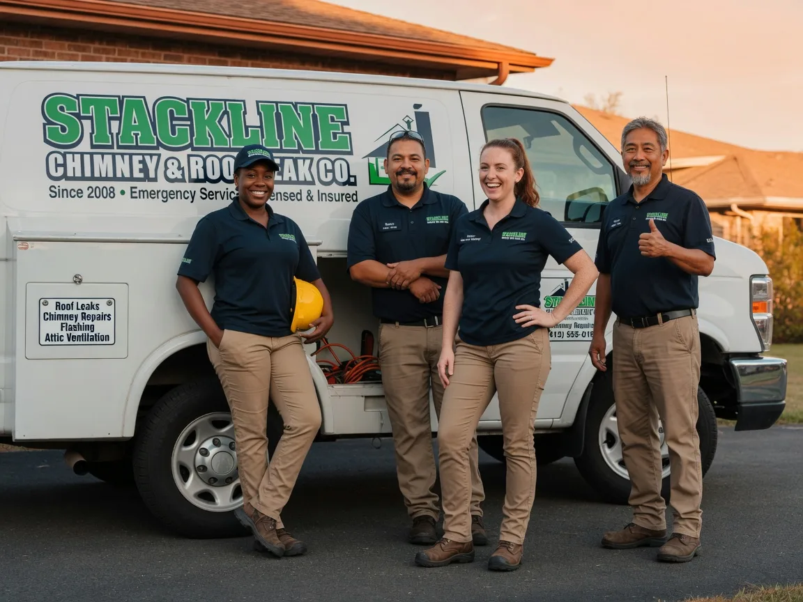 Chimney flashing repair company in Millersburg, IA